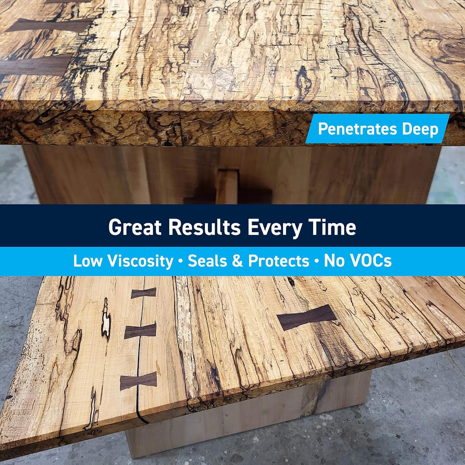 TotalBoat Clear Penetrating Epoxy Wood Sealer - 1.5 Quart Kit, Traditional | Ideal for Wood Rot Repair & Sealing Plywood; Marine-Grade Epoxy Hardens and Stabilizes; Waterproofs and Protects Outdoor Wood