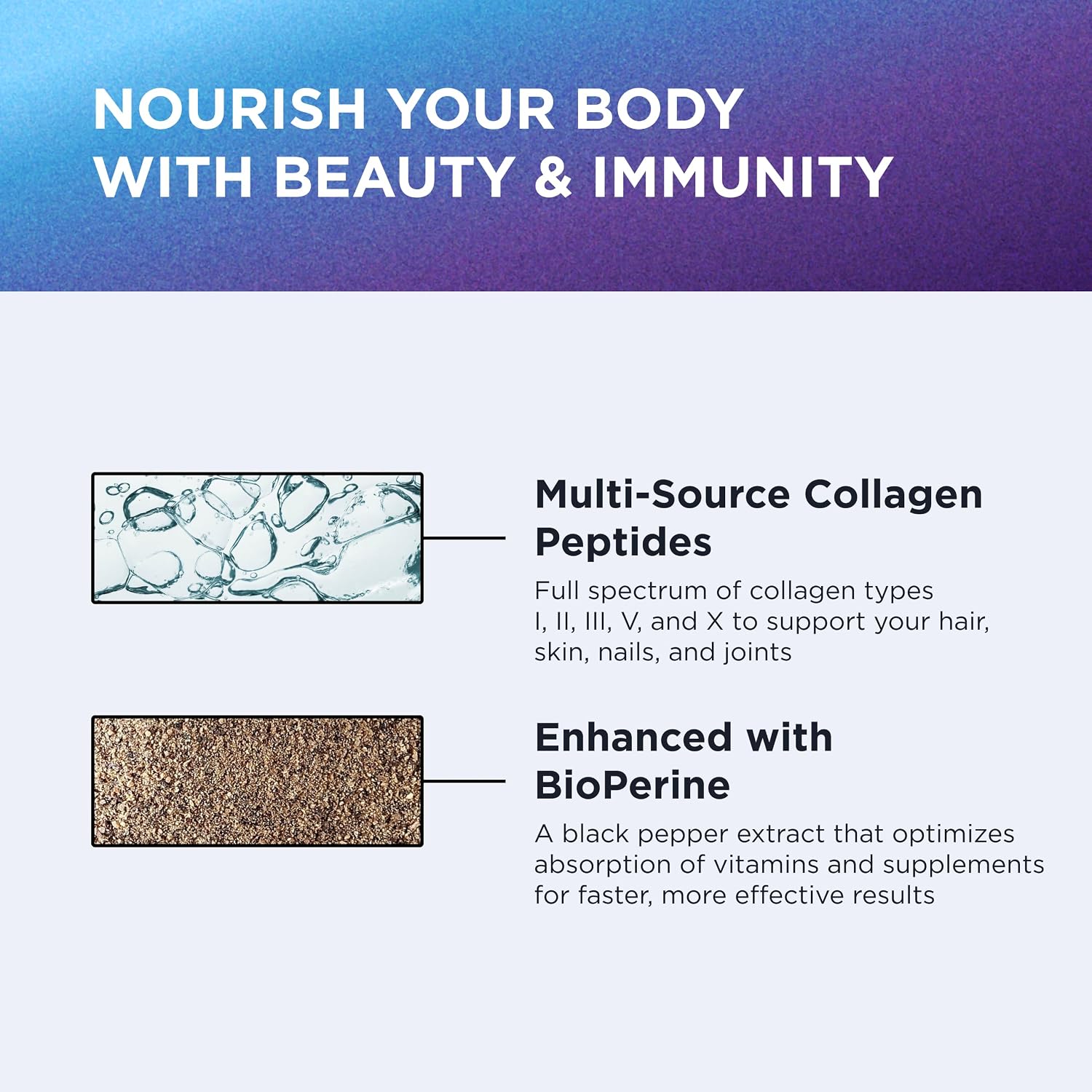 Dr. Emil Multi Hydrolized Collagen, Types I, II, III, V & X, 90 Capsules | All-in-One Hydrolyzed Collagen Blend Supporting Hair, Skin, Nails