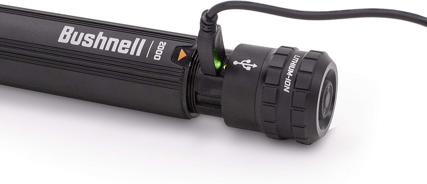 Bushnell 2000 Lumen Rechargeable Flashlight