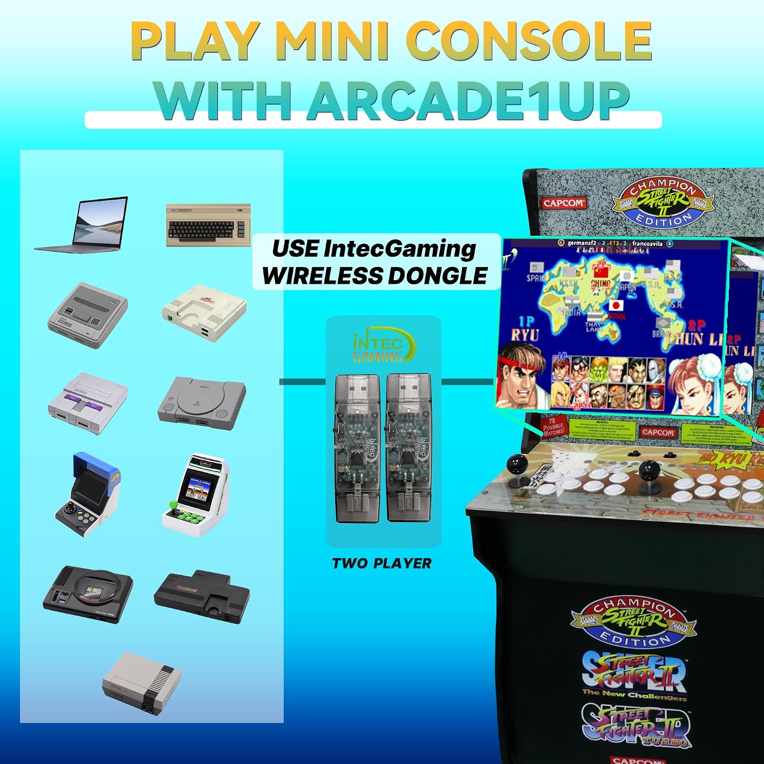 Switch Fighting Stick for Arcade1Up Cabinet, Play Your Switch Arcade Stick on The Cabinet, Modded Switch Joysticks Specially Designed for Arcade1Up