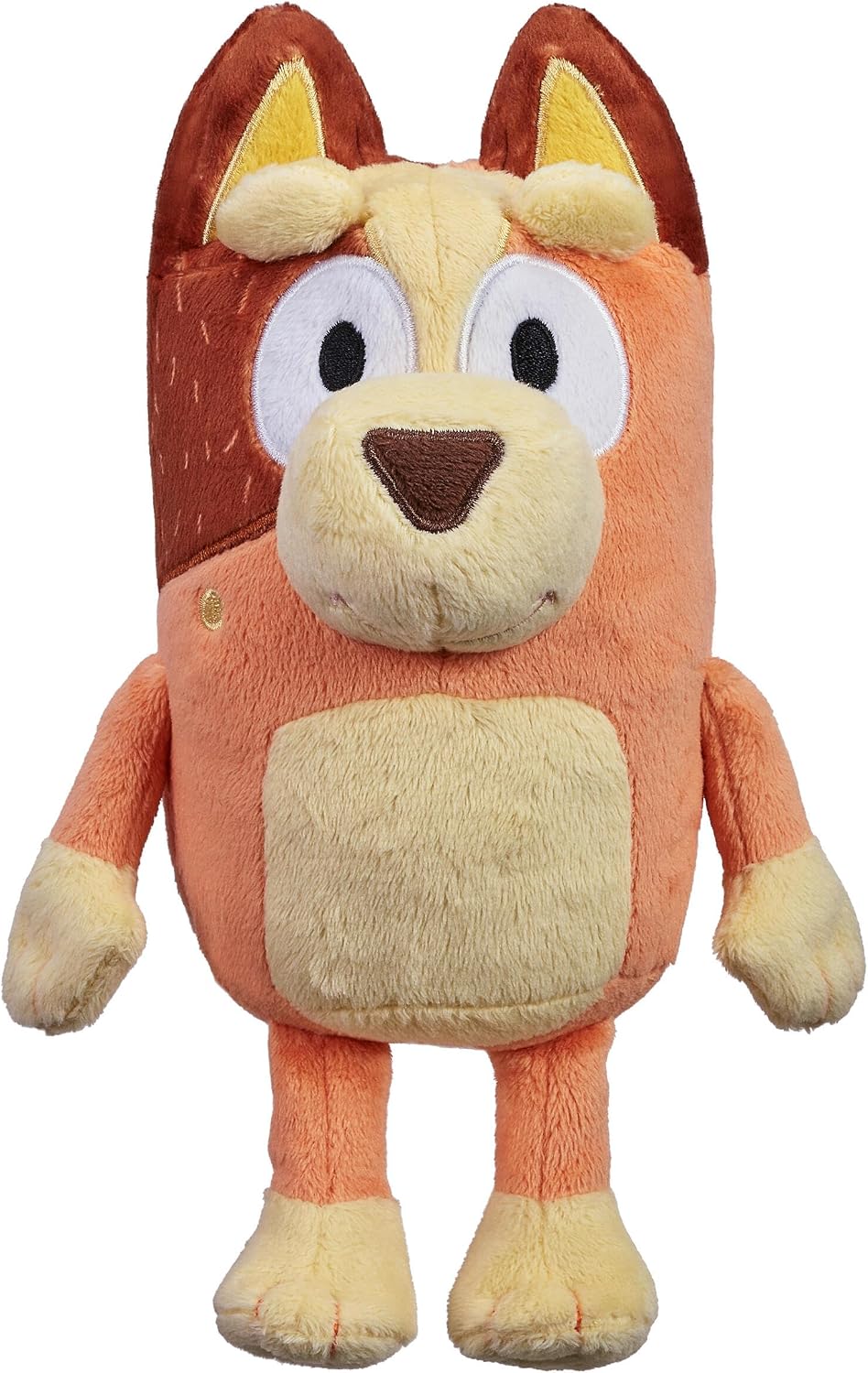 Bingo & Bluey Plush Toys 2-Pack, Soft Deluxe Fabric, Embroidered