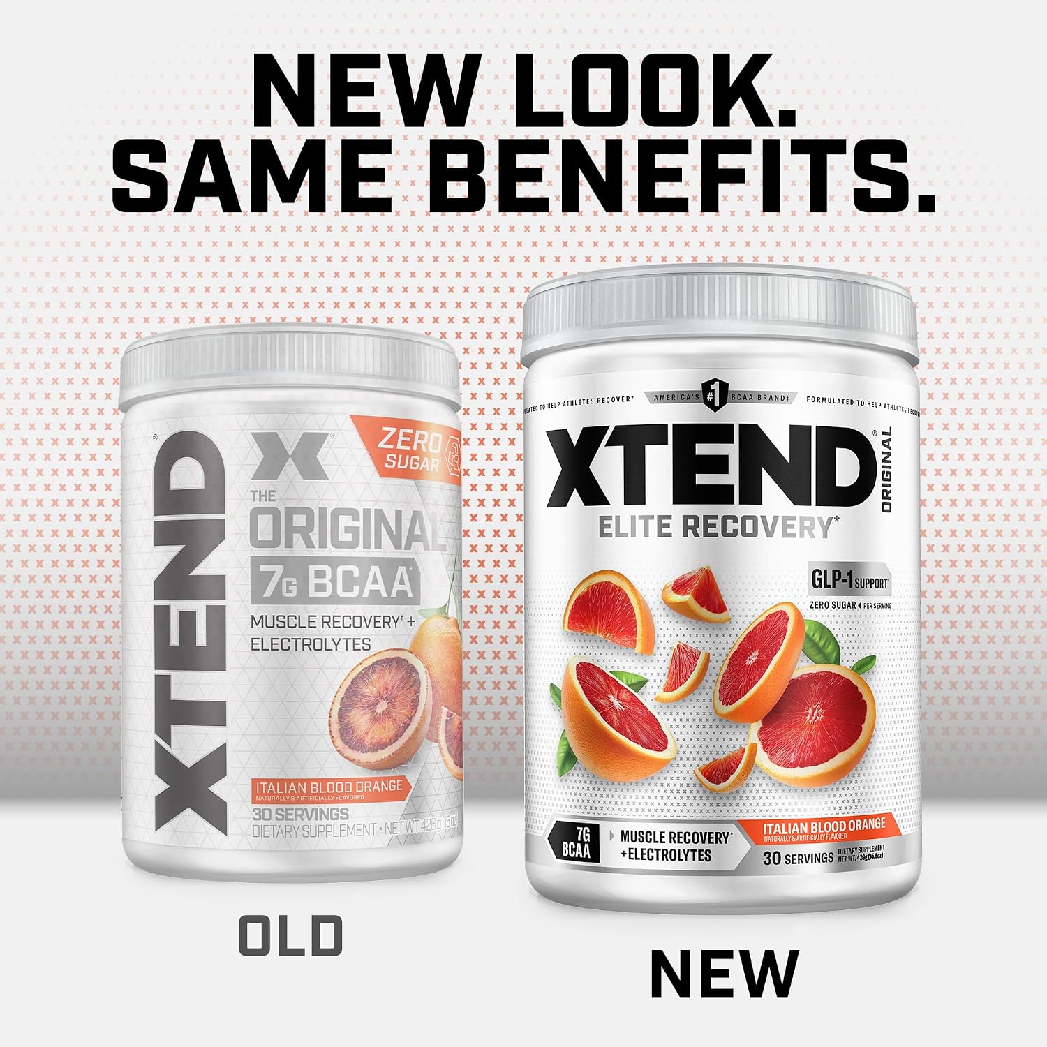 Xtend Original BCAA Powder, 7g BCAAs and 2.5g L-Glutamine for Muscle Recovery Hydration and Lean Muscle, Sugar Free Intra and Post Workout Drink with Electrolytes, Watermelon Explosion, 30 Servings