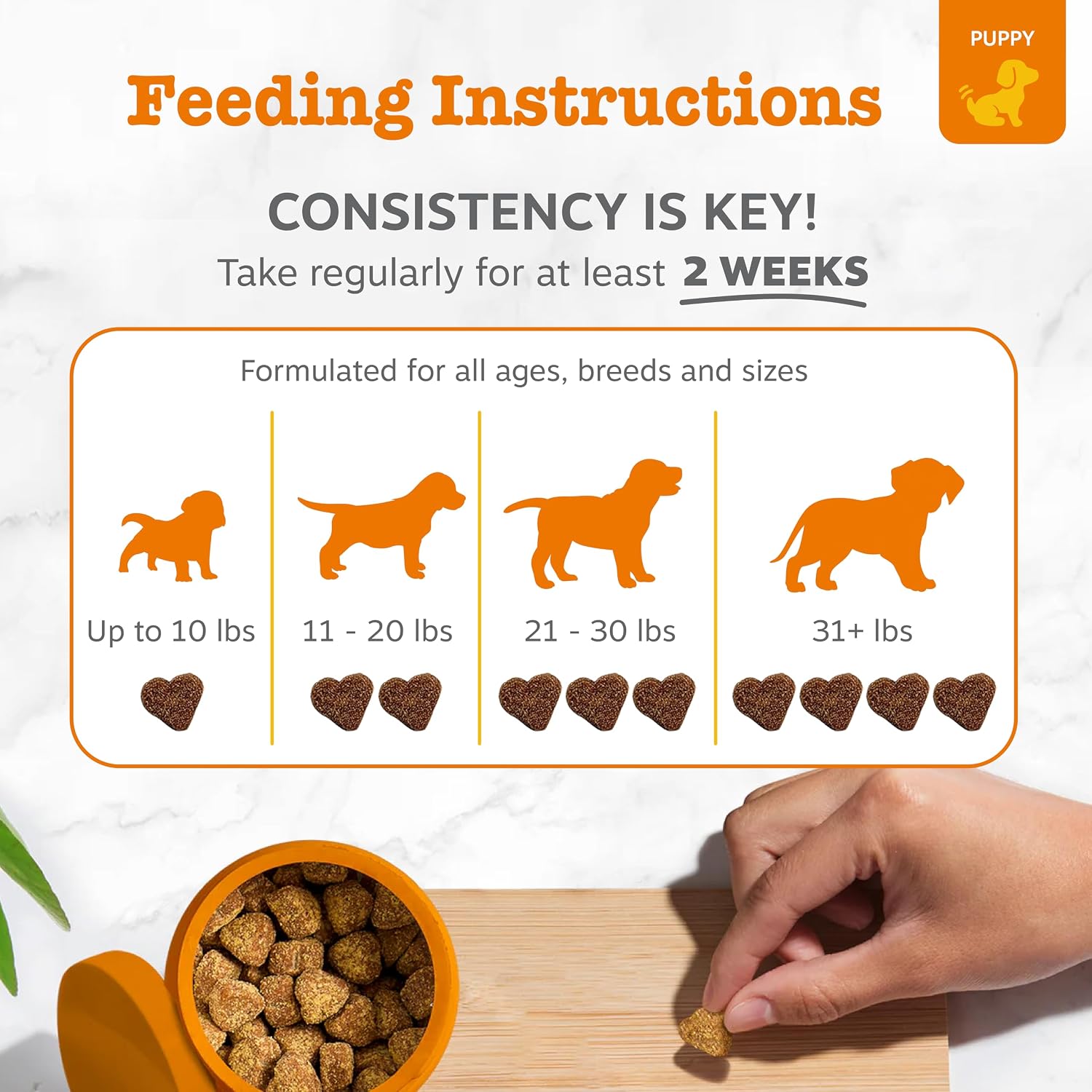 Zesty Paws Allergy Immune Bites - Dog Allergy Chews, Dog Probiotics for Itchy Skin and Ears, Lamb, 90ct
