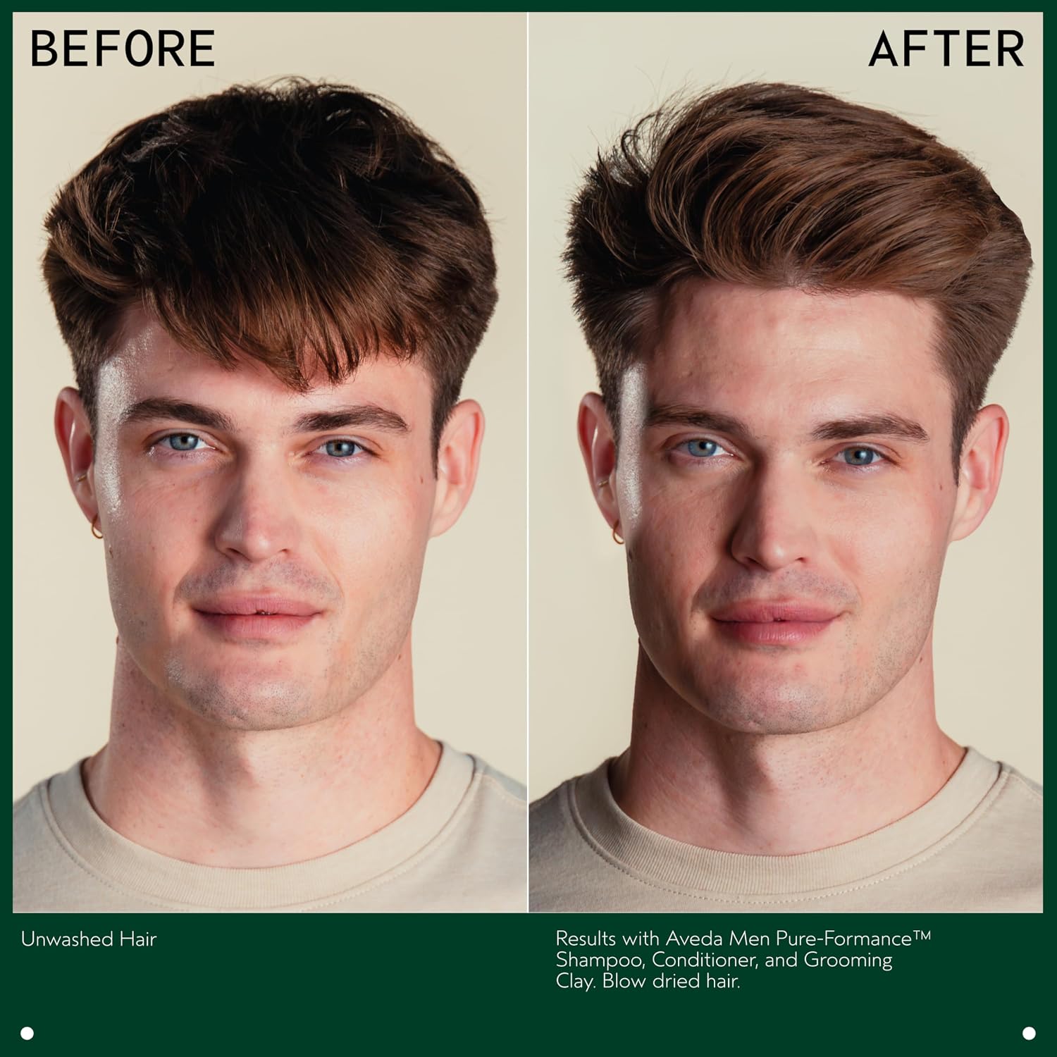 Aveda Men Pure-Formance Shampoo | Daily Lightweight Formula for Men’s Hair | Cleanses and Refreshes Hair and Scalp | Scalp Care | 96% Naturally