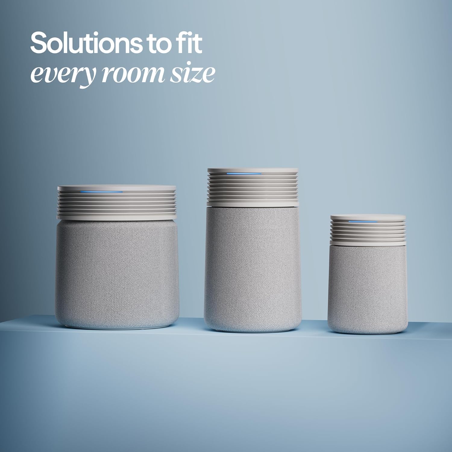 BLUEAIR Blue Pure 511i Max Smart Air Purifier for Bedroom & Small Rooms up to 1, 138 Sq Ft, HEPASilent Air Cleaner for Pets, Allergies, Smoke & Dust