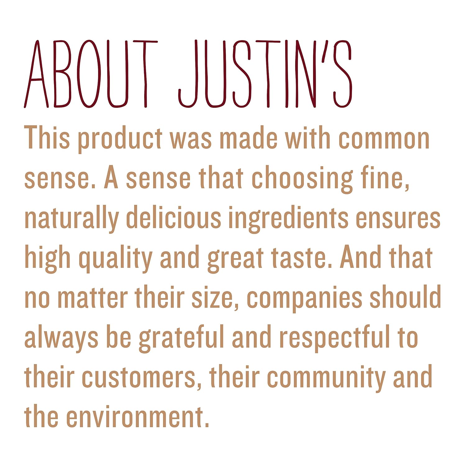 Justin's Classic Peanut Butter, Only Two Ingredients, No Stir, Gluten-free, Non-GMO, Keto-Friendly, Responsibly Sourced, 16oz Jar