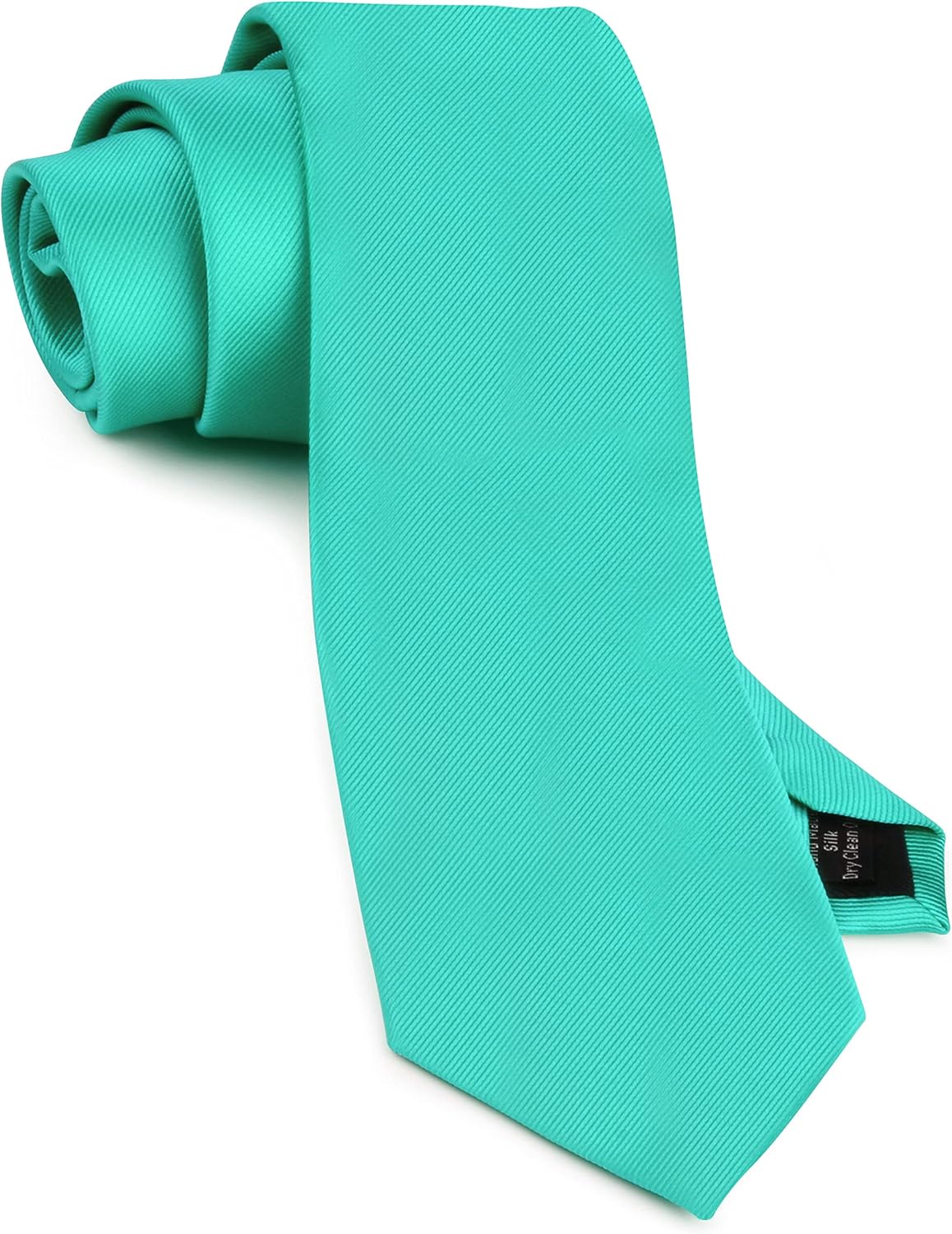 GUSLESON Classic New 3.15"（8cm） Men's Solid Color Necktie Wedding Business Tie + Gift Box