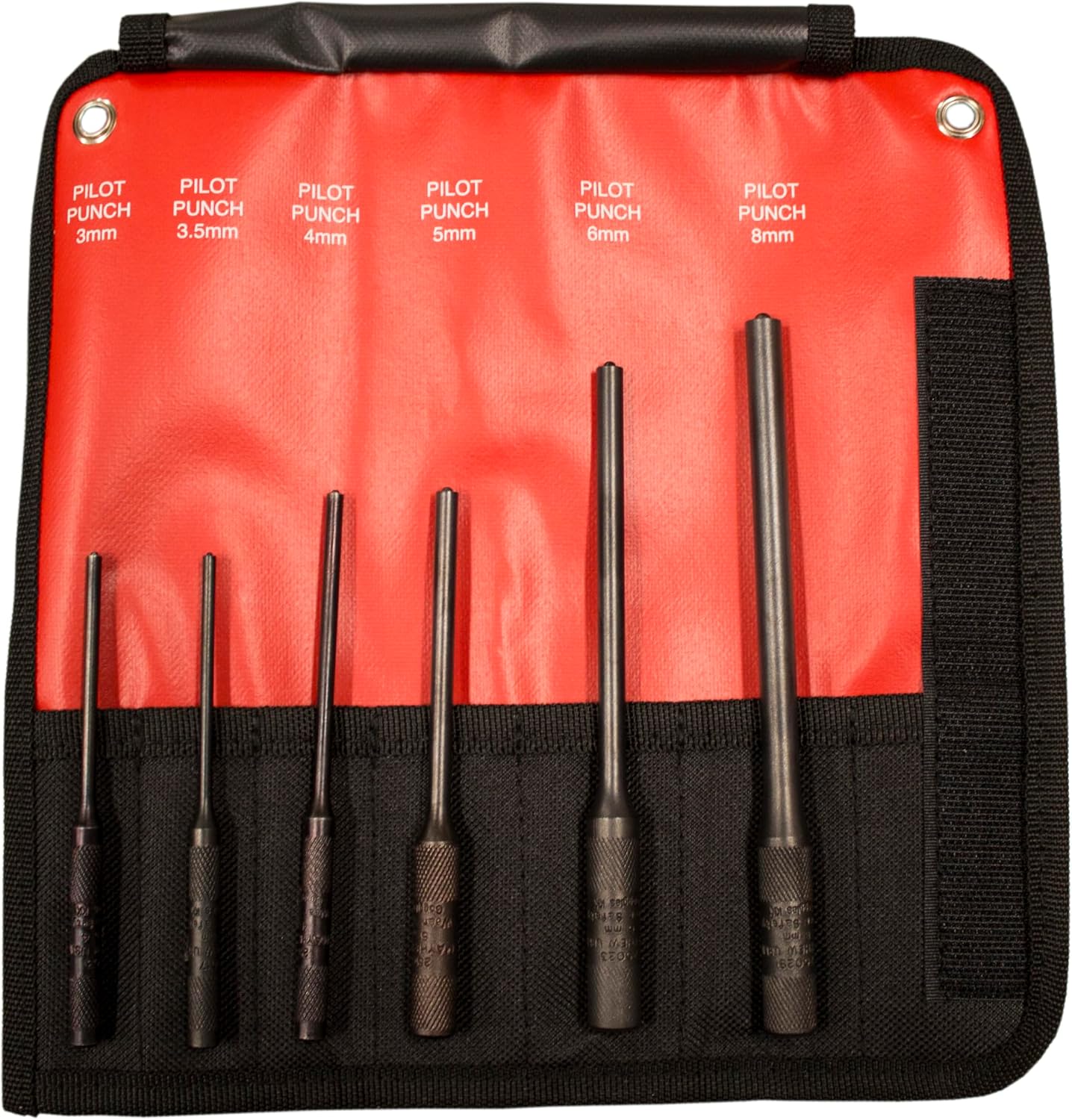 Mayhew Pro 62250 Pilot Punch Kit, 6-Piece