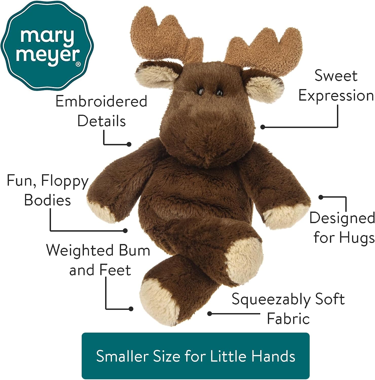 Mary Meyer Marshmallow Zoo Happy Horse Soft Toy, 13 in