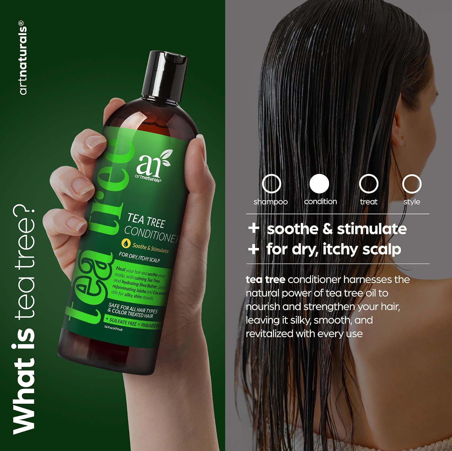 ArtNaturals Tea Tree Conditioner, 16 fl oz