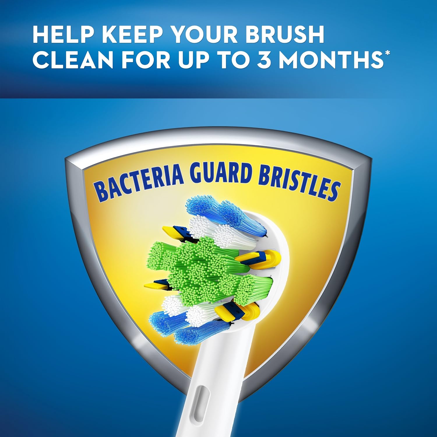 Oral-B FlossAction Electric Toothbrush Replacement Brush Heads Refill, 3ct