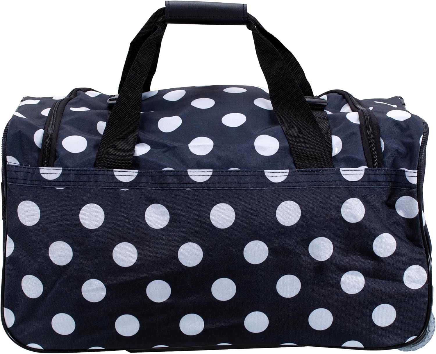 Rockland Rolling Duffel Bag, Black, 22"