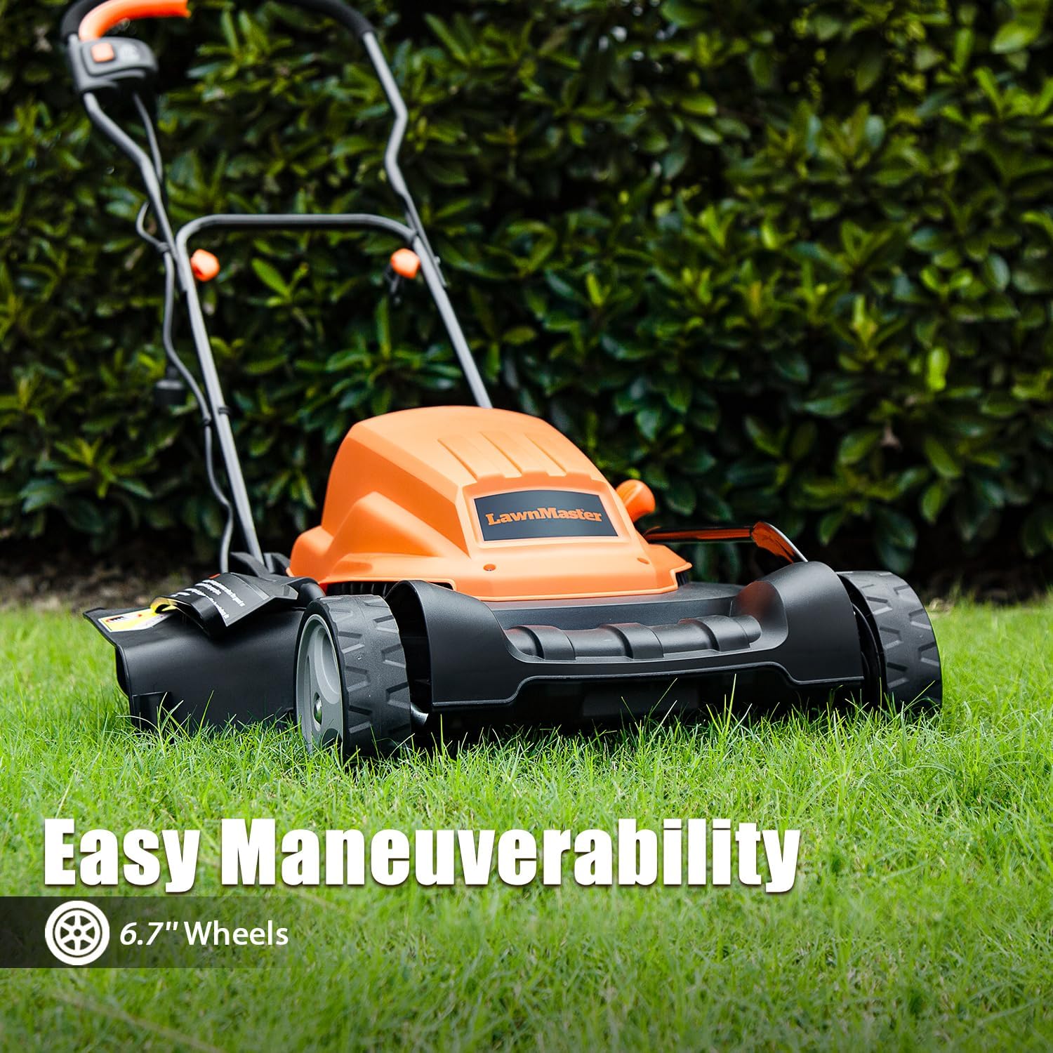 LawnMaster MEB1216K Electric Lawn Mower 16-Inch 12AMP