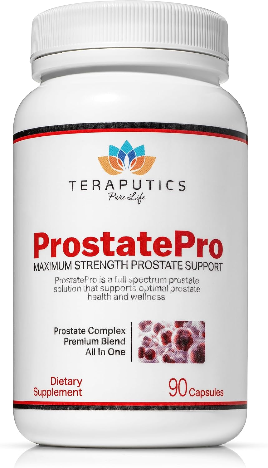 ProstatePro - 33 Herbs Saw Palmetto Prostate Health Supplements For Men | Reduce Urination | Hair Growth w/ DHT Blocker | Beta Sitosterol