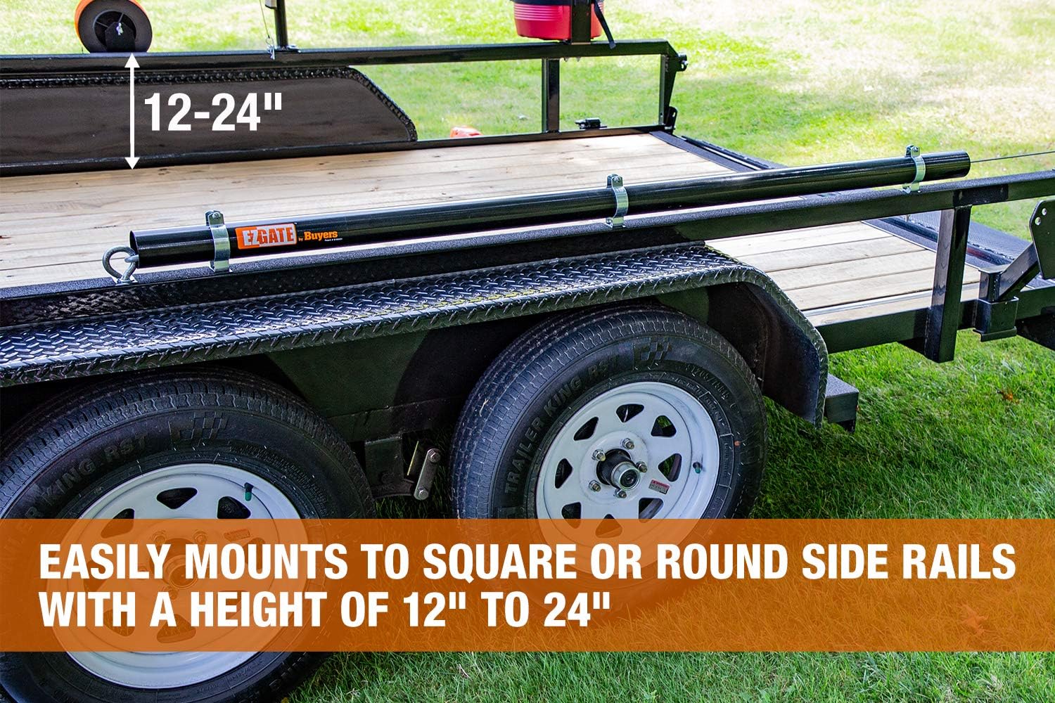 Buyers Products 5201000 EZ Gate Tailgate Assist, Reduce Physical Strain With Trailer Tailgates, Mounting Hardware Included, Handles gates up to 180lbs