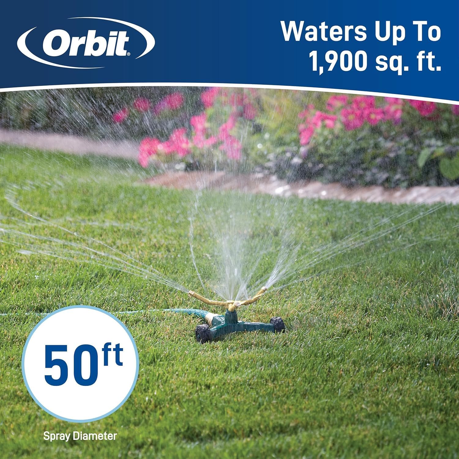 Orbit 58288 3-Arm High-Rise Sprinkler
