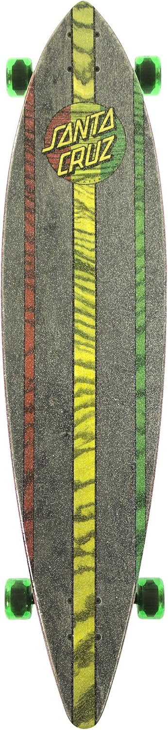 Santa Cruz Skate Mahaka Rasta Cruzer Skateboard (9.9 x 43.5-Inch)