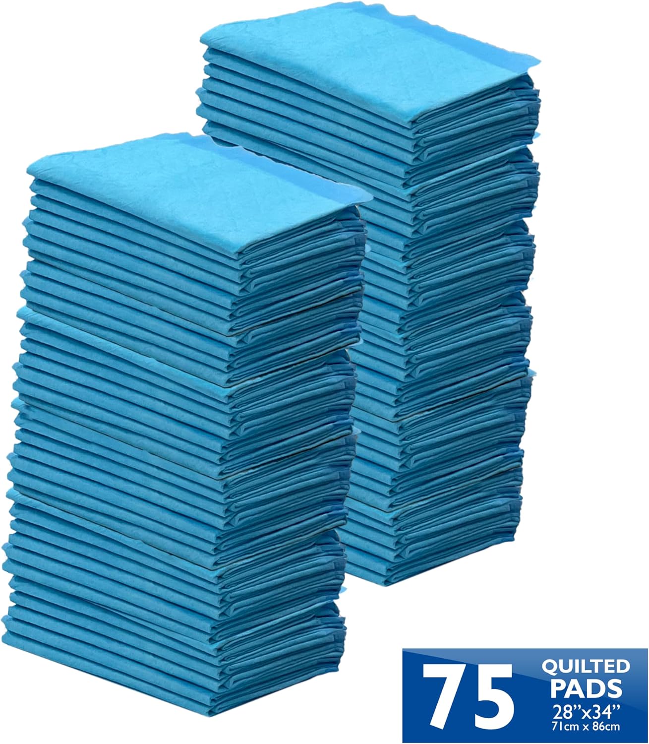 Four Paws Wee-Wee Superior Performance X-Large Dog Pee Pads, 40 Count | Puppy & dog potty training pads, housebreaking supplies, xl puppy pads, pet supplies, 24-hour floor protection, 28" x 34"