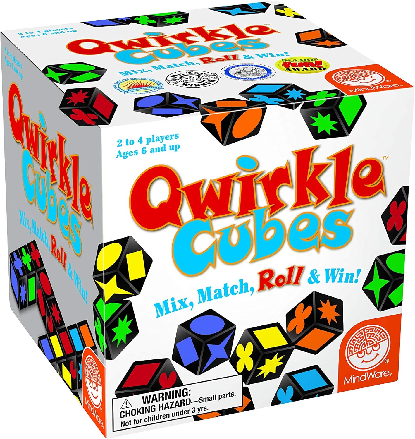 Mindware | Qwirkle: Travel (NEW) | Board Game | Ages 6+ | 2-4 Players | 45 Minutes Playing Time