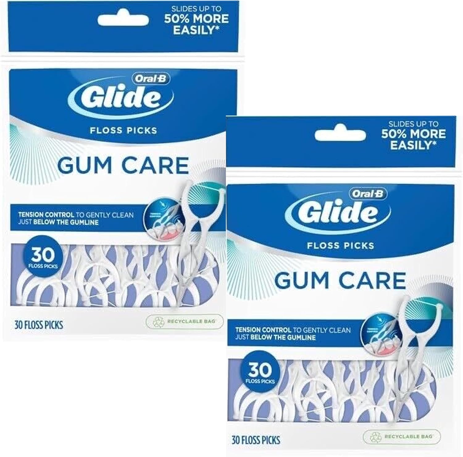 GLIDE - 749931 Glide Pro-Health Advanced Floss Picks 30 Ea (Pack of 12)