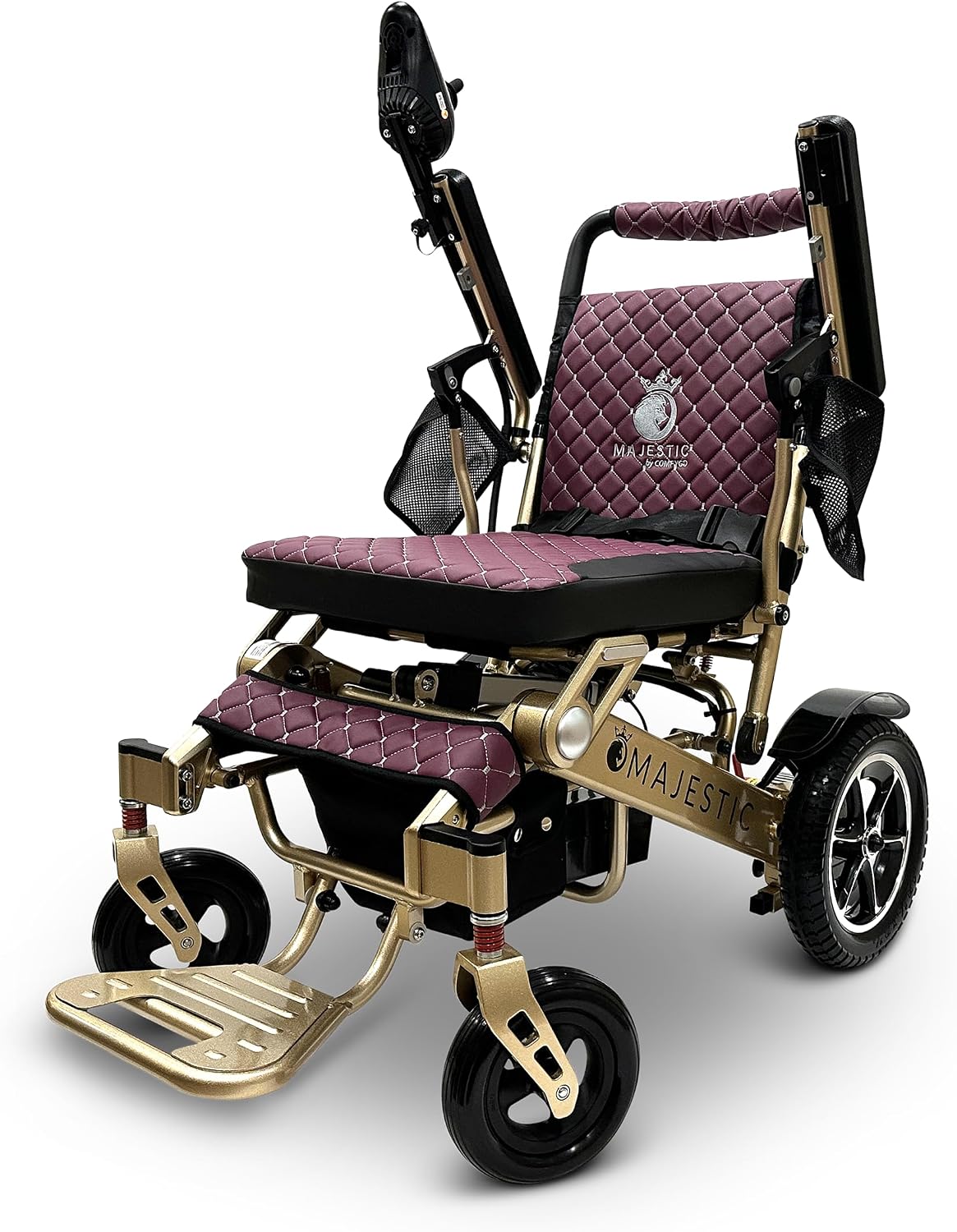 Electric Wheelchairs for Adults, 350 lbs Capacity, Up to 13 Miles Range, Lightweight Wheelchair for Seniors, Remote Controlled Wheel Chair