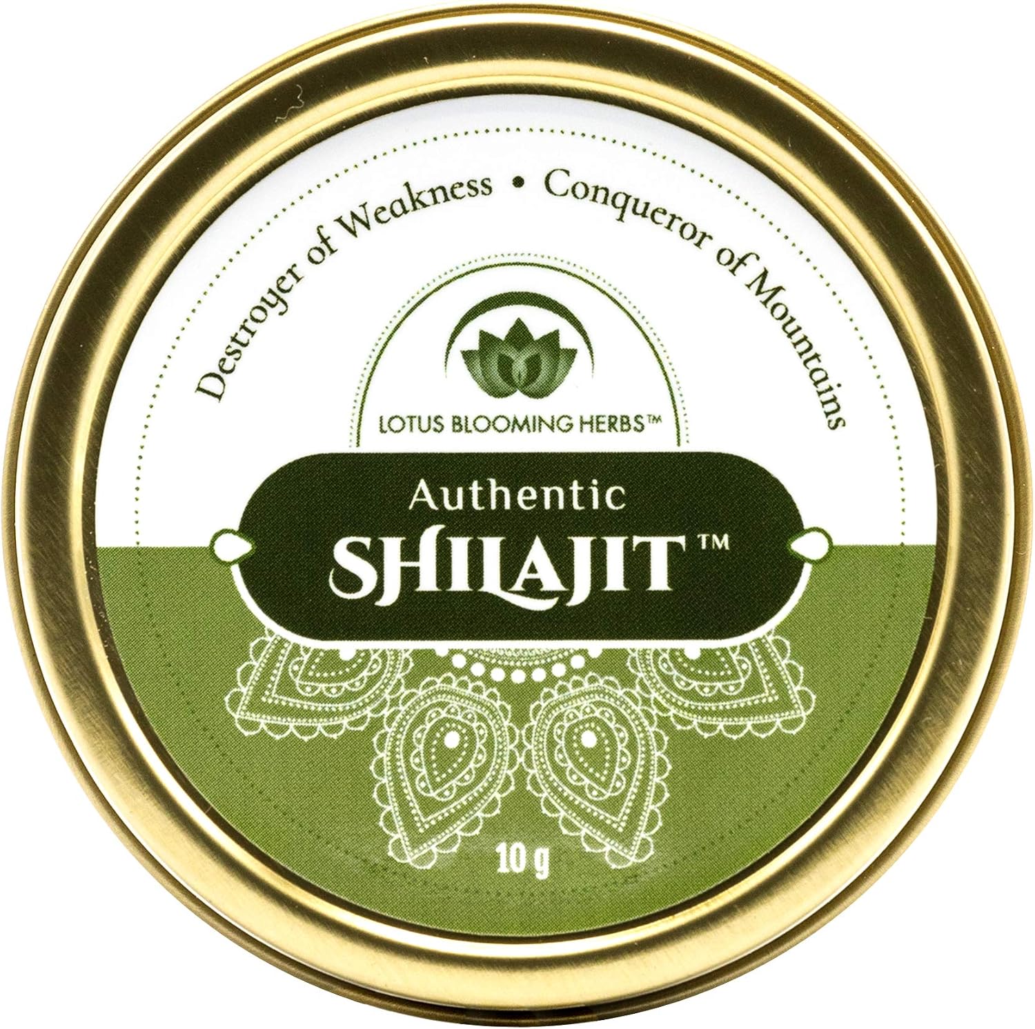 Lotus Blooming Herbs Authentic Shialjit Gold Grade Himalayan Resin 10 Grams | Himalayan, Fulvic Acid & Trace Minerals, Supports Healthy Energy