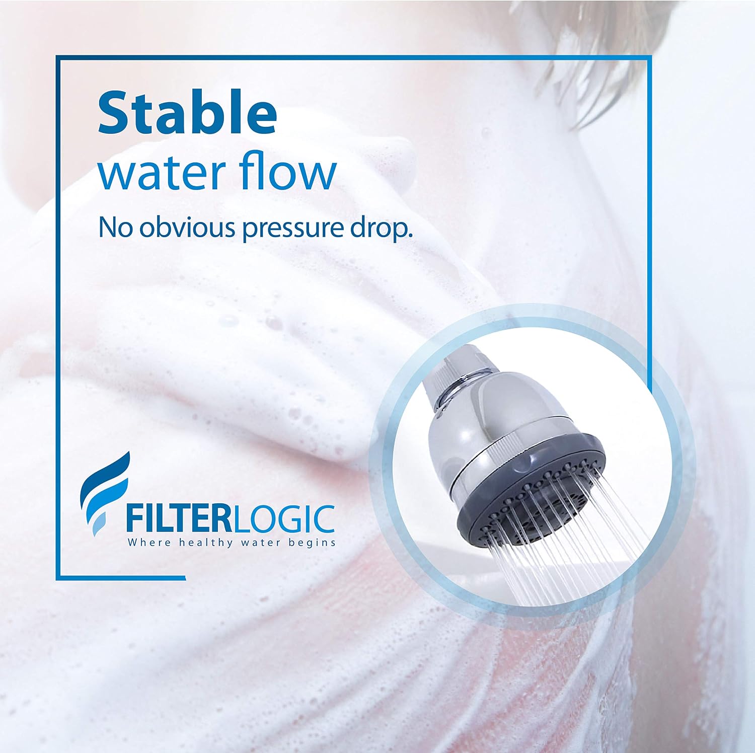 Filterlogic WHR-140 Shower Filter, Replacement for Culligan® WHR-140