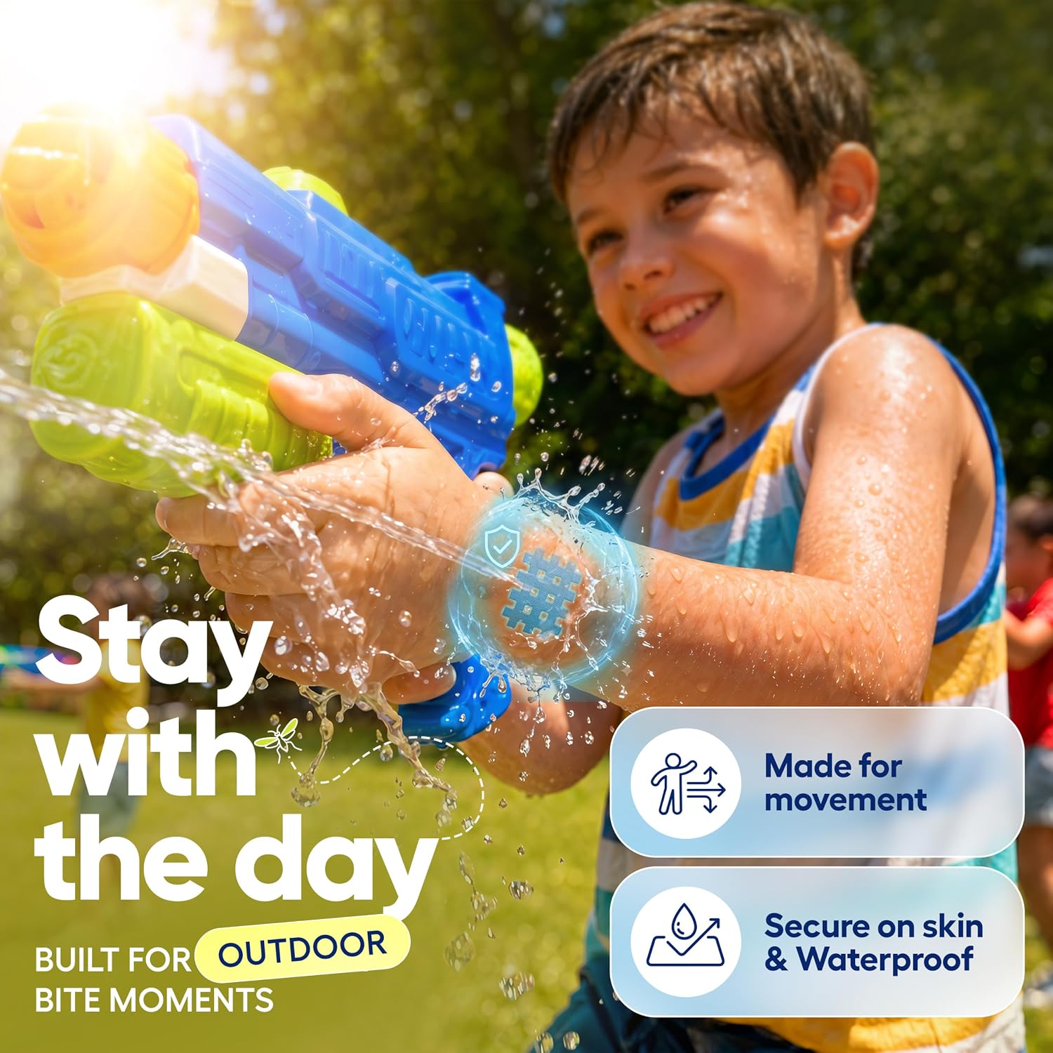 Moskinto The Original Mosquito Itch Relief Patches for Kids & Adults, Bug Bite Patches Soothe Swelling & Itching, Anti Itch Bug Bite Relief