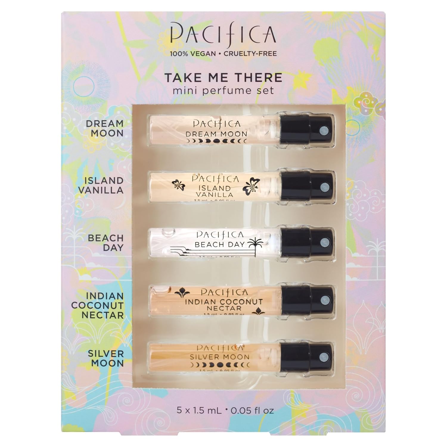 Pacifica Tuscan Blood Orange Perfume Spray for Women - Vegan, Cruelty-Free, Made in USA