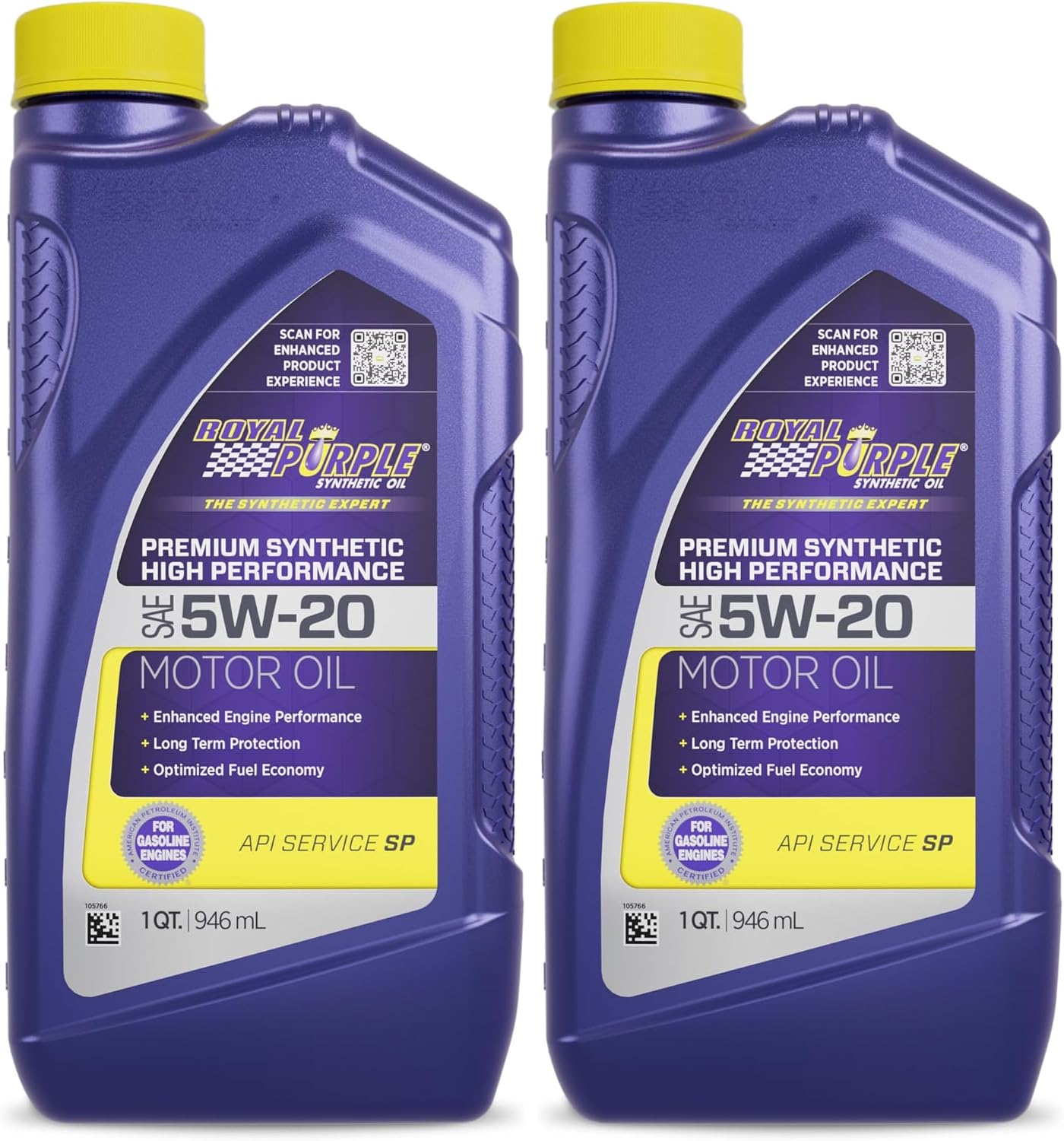 Royal Purple 51530 API-Licensed SAE 5W-30 High Performance Synthetic Motor Oil - 5 qt., Model:ROY51530