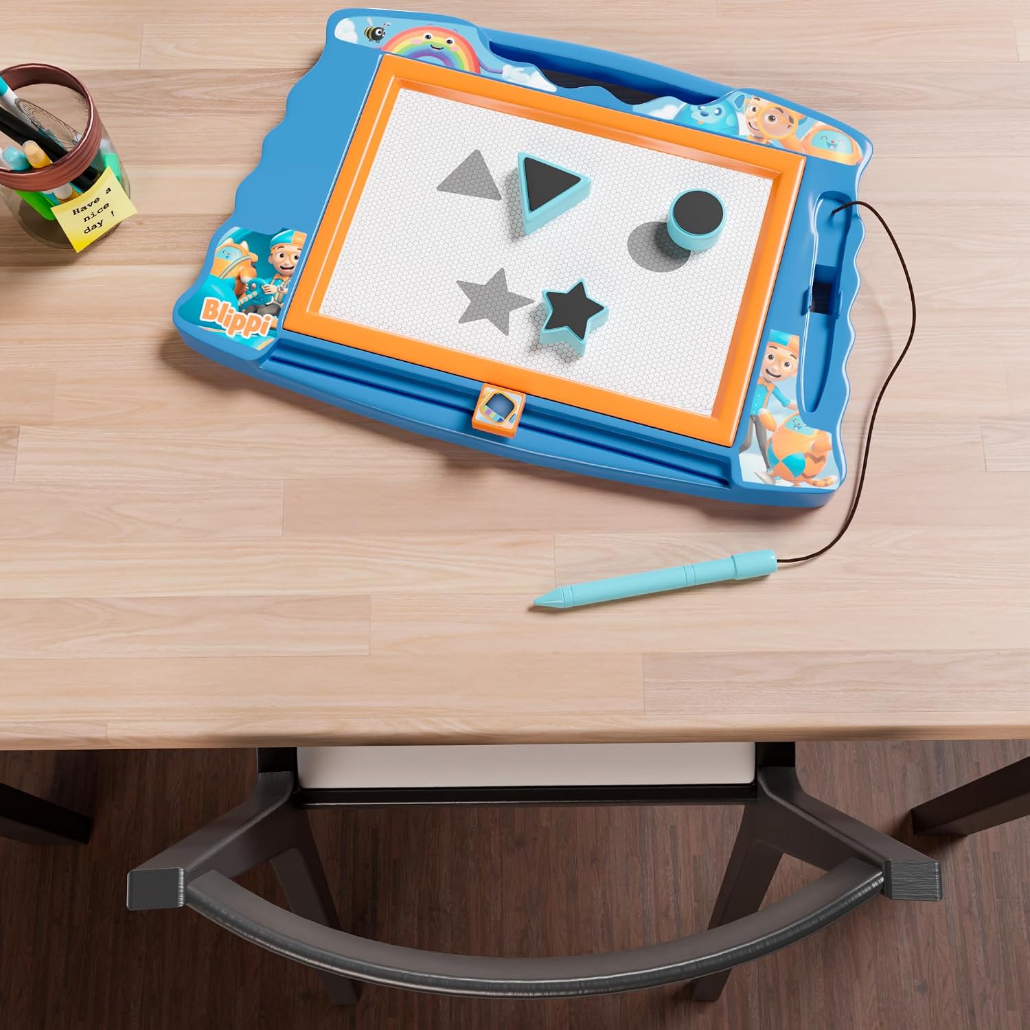Lollipop PAW Patrol Magnetic Drawing Board with Stylus and 3 Stamps, for Girls or Boys (Pink)…