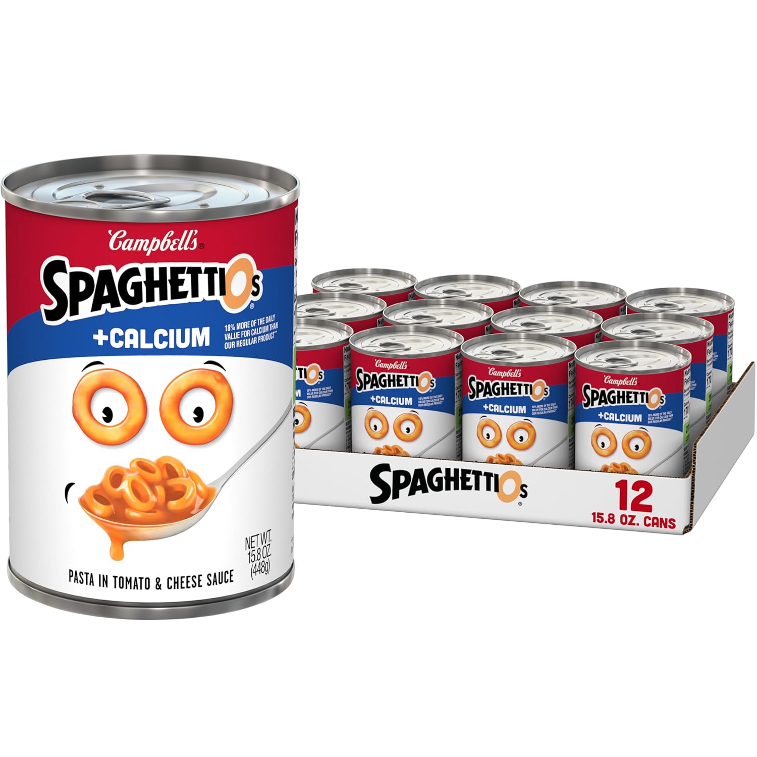 SpaghettiOs Original Canned Pasta, 15.8 oz Can (Pack of 4)