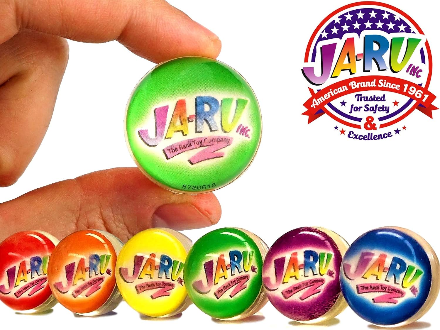 JA-RU Splat Ball Sticky Stress Ball (24 Units Assorted) 5303-24p