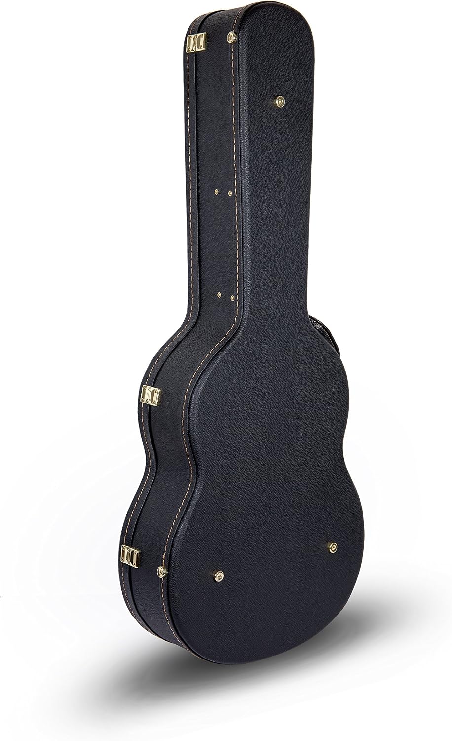 Crossrock Hardshell Arch Top wood case fits SG Electric Guitars-Black(CRW600SGBK)