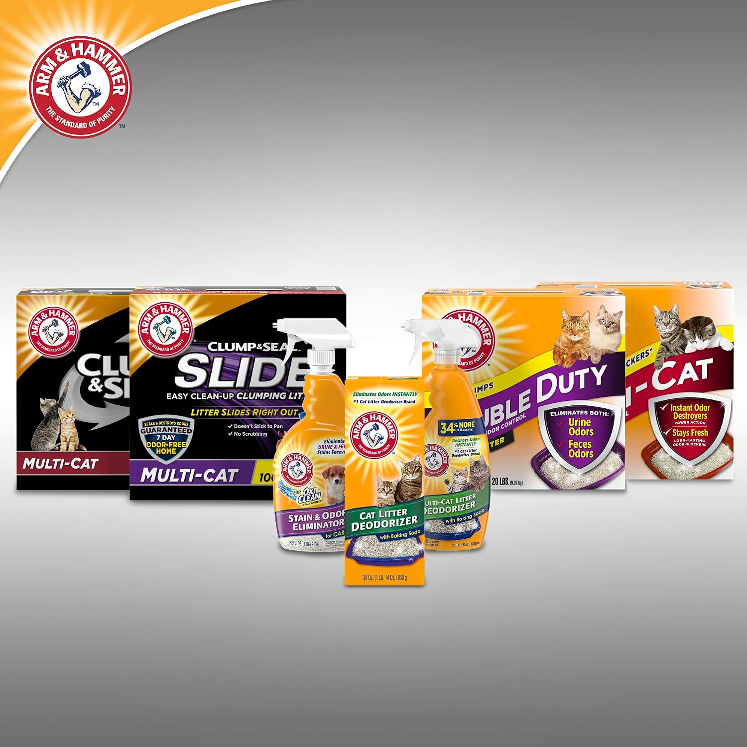 Arm & Hammer Super Scoop Litter, Unscented, 20 Lbs