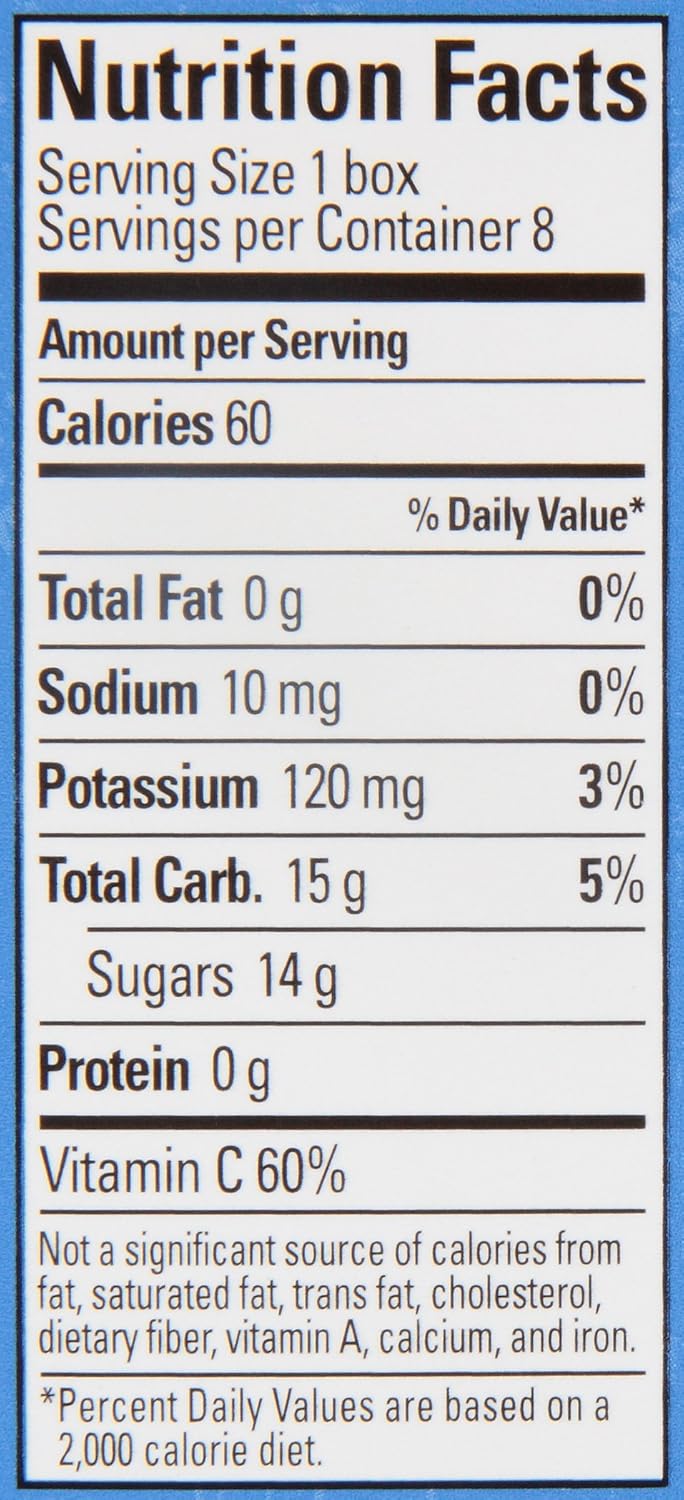 Juicy Juice Apple, 4.23 Ounce Boxes, 8 Count (Pack of 5)