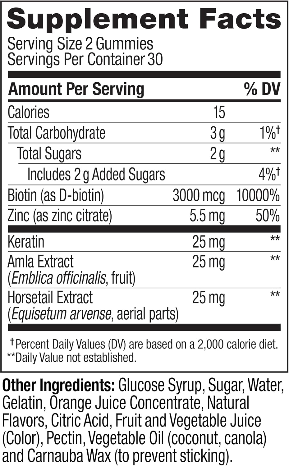 OLLY Heavenly Hair, Supports Healthy Hair,* Keratin, Biotin - 60 Count