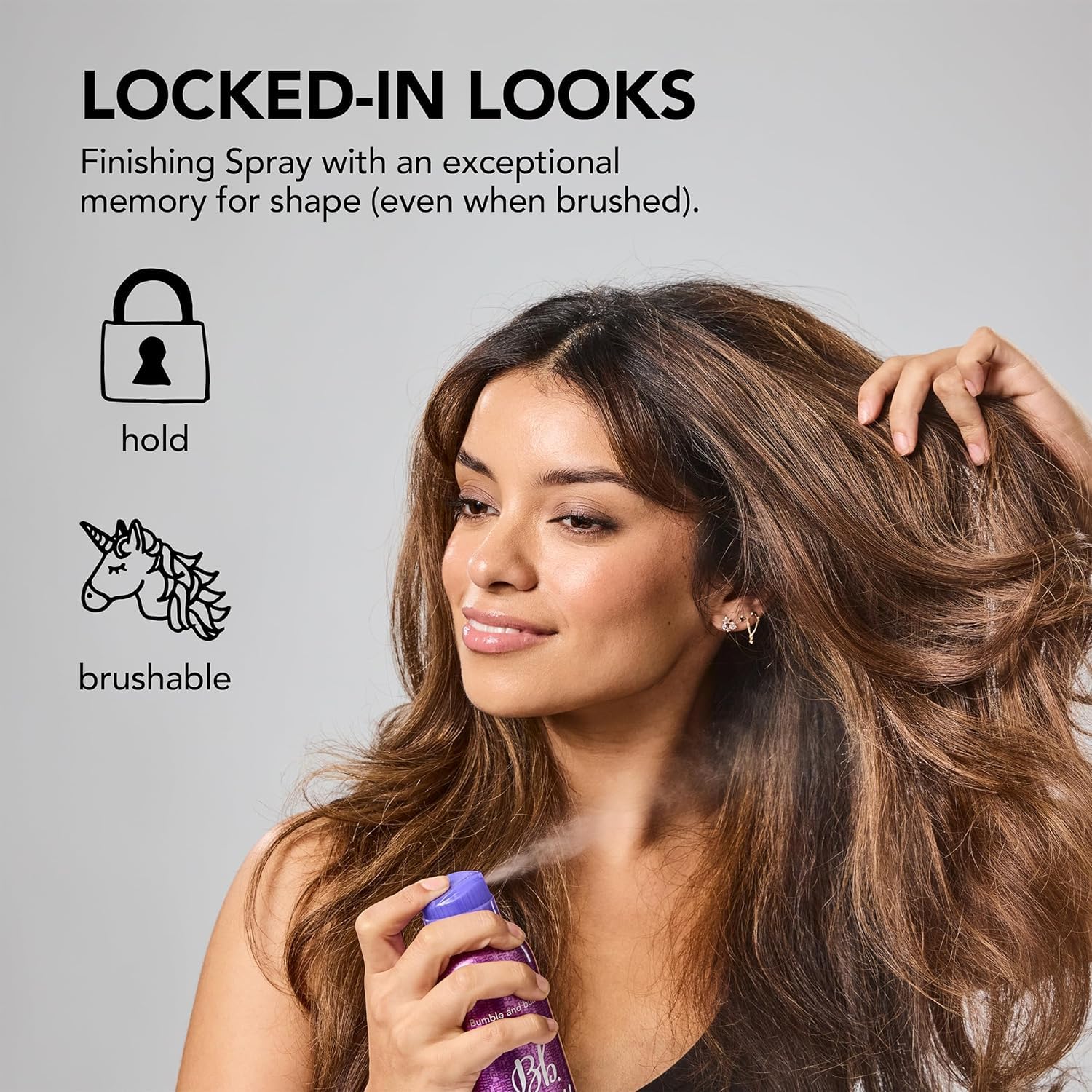Bumble and bumble. Spray de Mode Flexible Hold Hair Spray | Flexible, Brushable Hold + Workability | Curly, Wavy, Straight