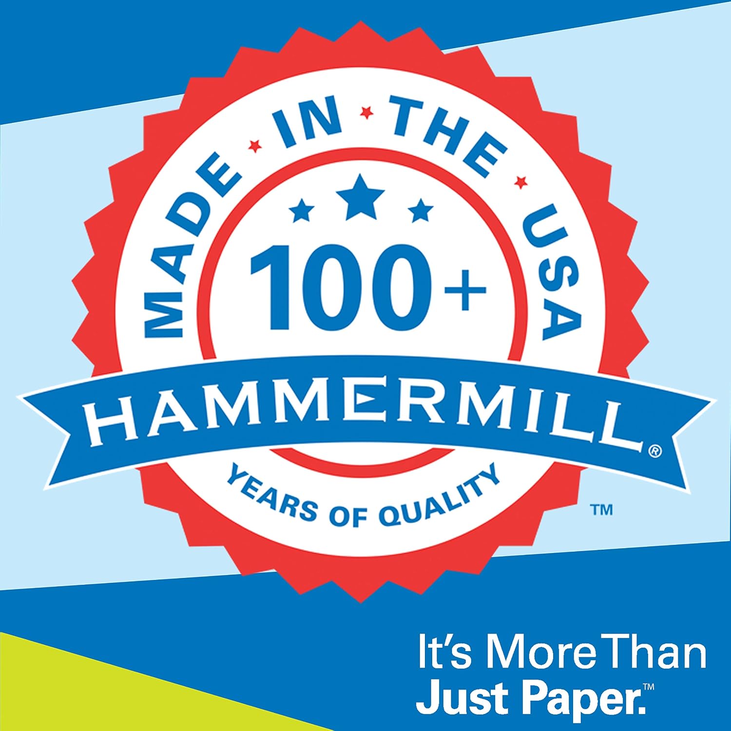 Hammermill Printer Paper, Premium Inkjet & Laser Paper 24 Lb, 8.5 x 11-1 Ream (500 Sheets) - 97 Bright, Made in the USA, 166140R