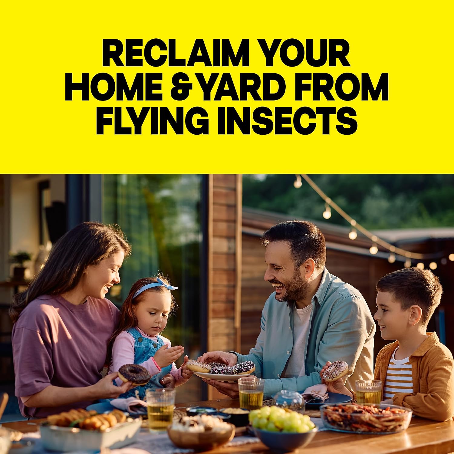 Raid Flying Insect Killer 7, Bug Spray, Insecticide Spray for Indoors & Outdoors, 18 oz