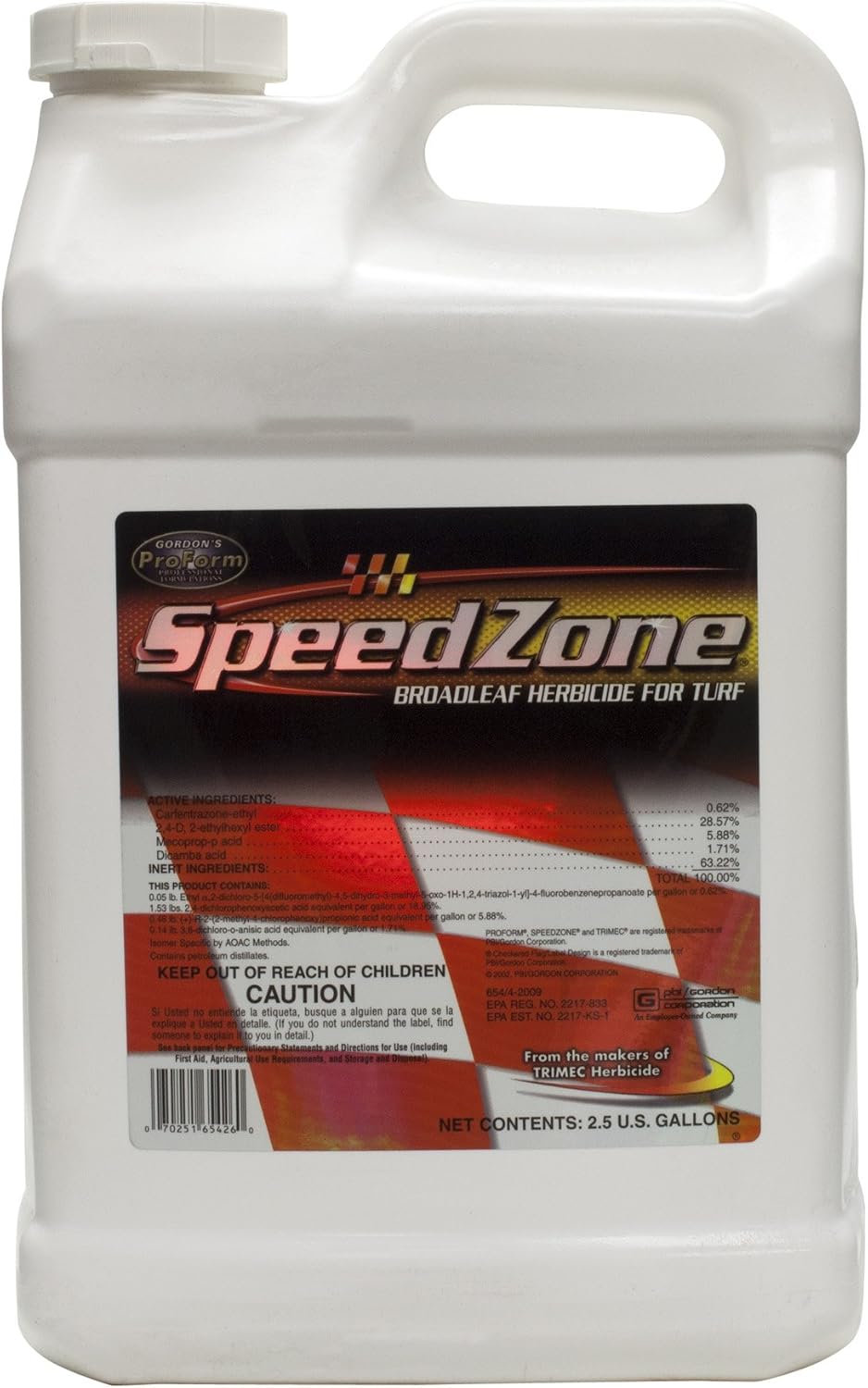PBI GORDON SpeedZone Lawn Weed Killer Boadleaf Herbicide 2.5 Gal.