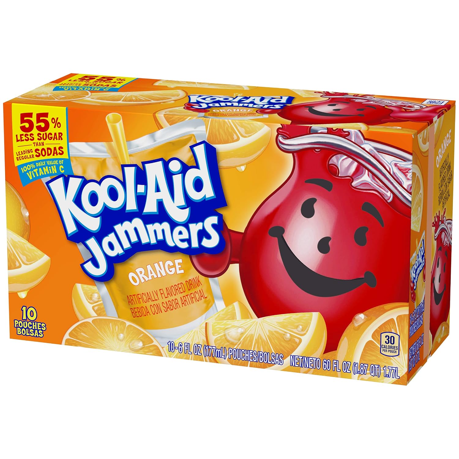 Kool Aid Powdered Packets - Peach Mango - 45 Envelopes