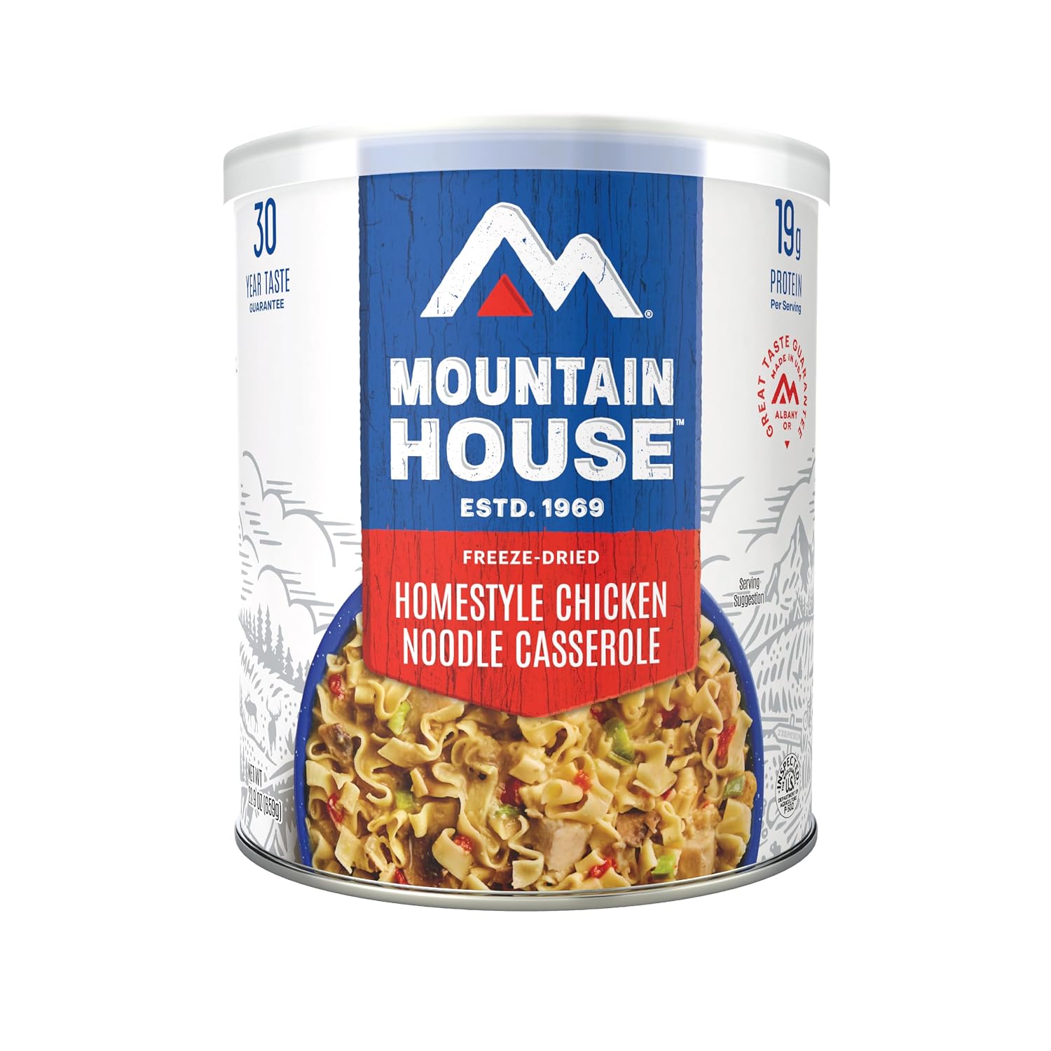 Mountain House Diced Beef | Freeze Dried Survival & Emergency Food | #10 Can | Gluten-Free, 30122