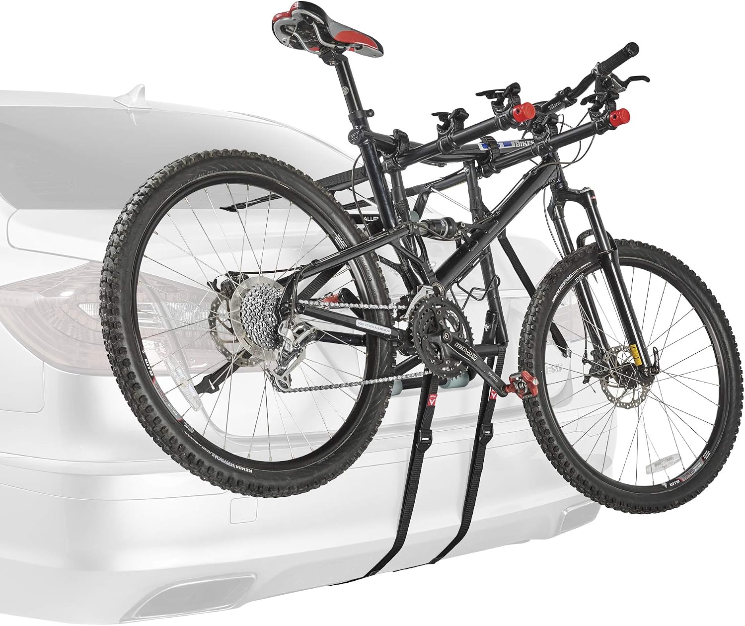 Allen Sports Deluxe 2-Bike Trunk Mount Rack, Model 102DN-R, Black