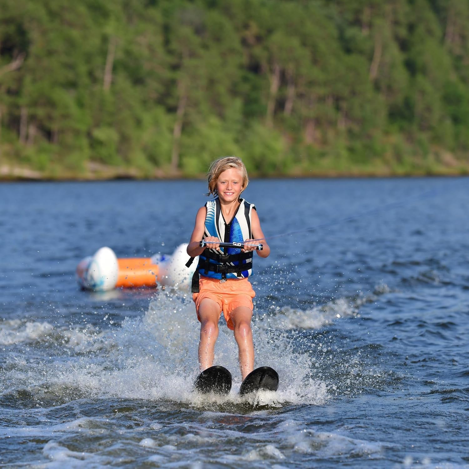 Rave Sports Aqua Buddy Inflatable Water Sports Ski or Wakeboard Trainer