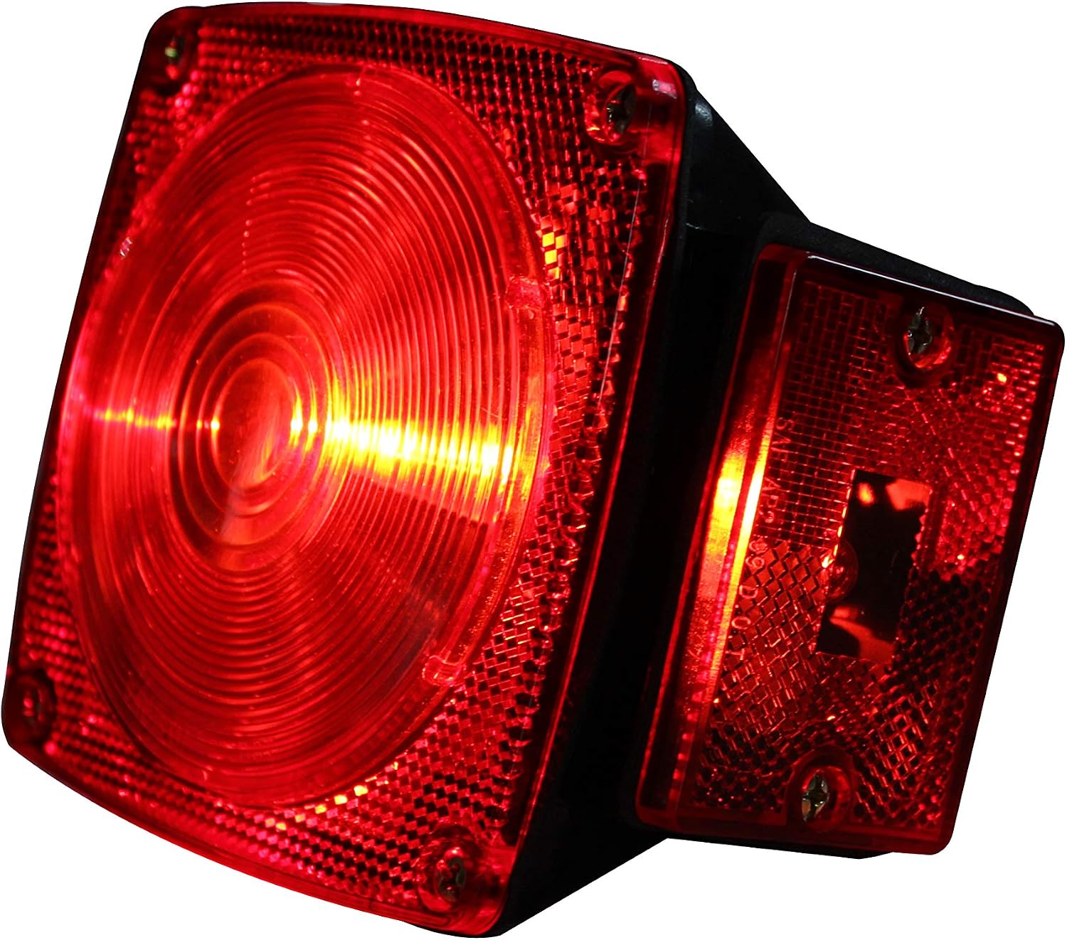 MAXXHAUL 70094 12V Incandescent Trailer Light Kit | Stop, Tail, Brake