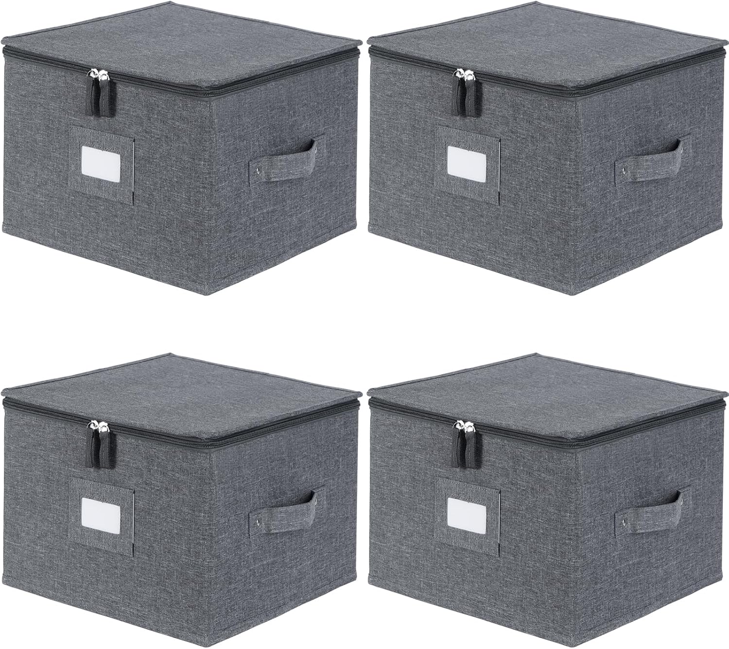 China Storage Containers Hard Shell Inside 12" W x 8" H