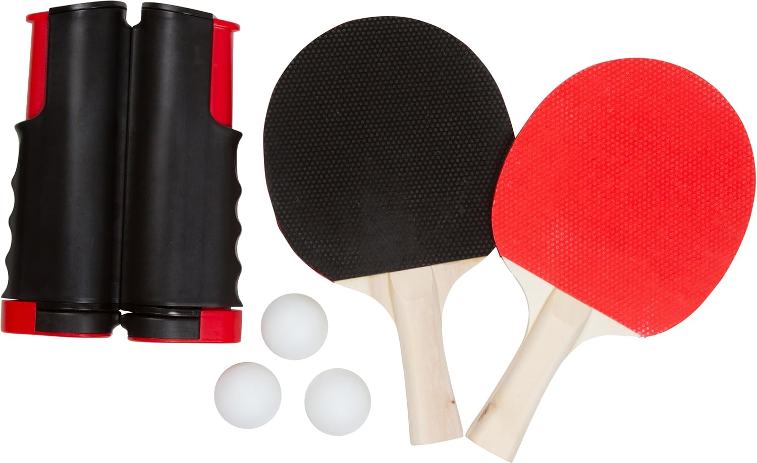 Trademark Innovations Anywhere Table Tennis Table Tennis Set with Paddles and Balls