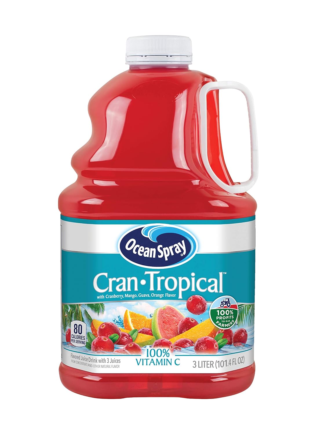Ocean Spray® Cran-Raspberry® Cranberry Raspberry Juice Drink, 101.4 Fl Oz Bottle