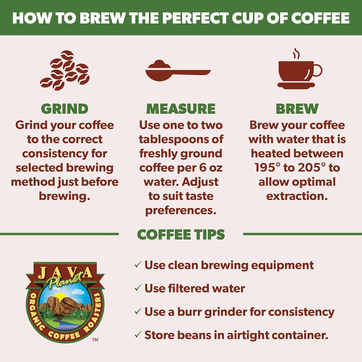 Java Planet Low Acid Organic Espresso Beans, Dark Roast Coffee Beans, 16 oz